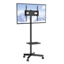 Uimoso Mobile TV Stand Mobile TV Cart for 23
