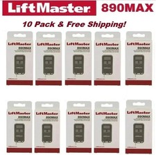 10x LiftMaster 890MAX Universal Garage Remote - 100% Authentic OEM picture
