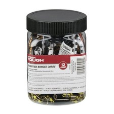 Hyper Tough Assorted Bungee Cord Set, 12-Count, Sizes from 36in to 8in picture