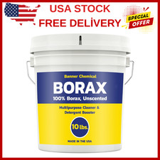 Raw Borax (10 lbs) - 100% Pure, Unscented, Multi-Purpose Cleaner & Detergent... picture