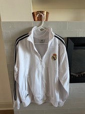 Adidas Real Madrid White Track Jacket picture