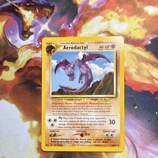 Wizards of the Coast 2000 Pokemon TCG Fossil Aerodactyl 15/64 Rare ENG 60 HP picture