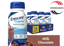 Ensure Original Nutrition Shake, 9g Protein, Milk Chocolate, 8 fl oz - 18 Pack picture