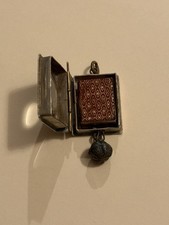 Miniature Rare Quran Arabic Old Printed Small Miniature Koran with Case- Box. picture