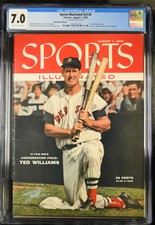 1955 Ted Williams Sports Illustrated 1st Cover – CGC 7 Subscription picture