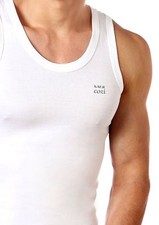Buy 2 Get 1 Free Lux Cozi Cotton Vest Underwear Sleeveless Undershirt For Men picture