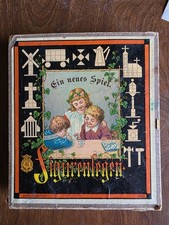 Very Rare Antique Figurenlegen Game #3108 picture