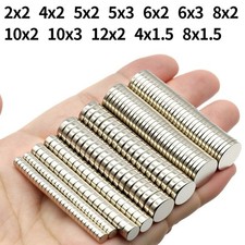 200PCS N35 Strong Neodymium Magnets Round Disc NdFeB Permanent Rare Earth Magnet picture