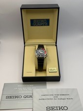 Seiko Scuba Diver's SXW005 (3E25-0A59) 34mm Black Dial Pepsi Bezel 200m Quartz picture