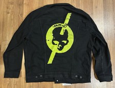 Rare Underoath Erase Me 2018 Tour Levi denim Jacket size XXL official picture