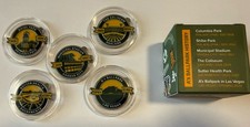 Sacramento A’s 125th Anniversary Commemorative Coin Set SGA 8/12/26 picture