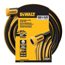 DEWALT Professional Grade Heavy Duty Garden Hose 100 Feet x 5/8 Inch picture