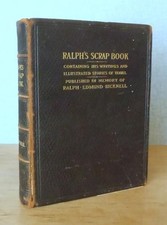 RALPH'S SCRAP BOOK by Ralph E. Bicknell 1905 PRIVATELY PRINTED CALIFORNIA TOUR picture