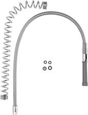 Commercial Sink Sprayer Hose 44In, with 304 Stainles Steel Pre Rinse Spring picture