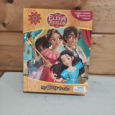 Disney 2017 Elena of Avalor My Busy Book With Playmats and Figures Very Rare HTF picture