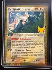 Metagross Delta Species 11/113 Pokemon 30th Celebration Classic Holo NM picture