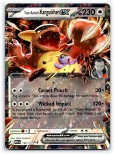 Team Rocket's Kangaskhan ex 162/217 ~ English Near Mint picture