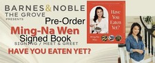 Ming-Na Wen Signed Autographed Have You Eaten Yet? Cook Book NEW Pre-Order picture