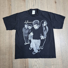 Authentic Deftones Graphic Band T-Shirt Black Size L Vintage early 2000s picture