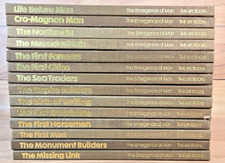 Time Life Book Series - The Emergence Of Man (Hardcover, Lot Of 14) Pre-Owned picture