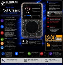 Custom iPod Classic 7th Generation – 512GB | Bluetooth | USB-C | Dual Boot picture