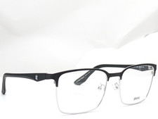 BMW BW5017 005 Black Silver Men's Eyeglasses Frames 56-18-145 picture