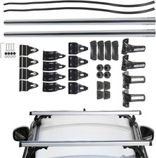 Universal 48 Inch Car Top Luggage Roof Rack Cross Bar Adjustable with 3 Kinds... picture