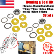 2 Sets Bearing & Seals For Stone Toro Mortar Plaster Mixers 755pm 855pm 1050pm picture