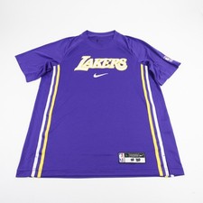 Los Angeles Lakers Nike NBA Authentics Short Sleeve Shirt Men's Multiple Sizes picture
