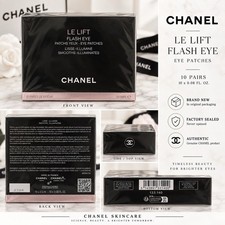 CHANEL LE LIFT Flash Eye Patches 10 Pairs NEW Factory Sealed Authentic picture