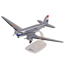 PPC KLM Royal Dutch Airlines Douglas DC-3 PH-TCB Desk Top 1/100 Model Airplane picture