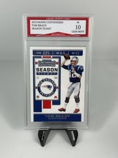 2019 Panini Contenders Tom  Brady Season Ticket New England Patriots picture