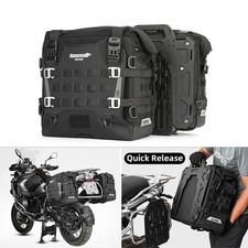 Rhinowalk Motorcycle Saddle Bag 35L Waterproof Quickrelease Anti-Theft Lock Hole picture