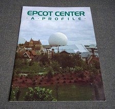 Disney Epcot Center A PROFILE Opening Brochure 1982 Cast Member Booklet Prop picture
