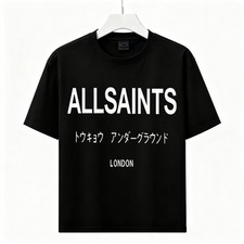 ALLSAINTS Tokyo Underground London Graphic T‑Shirt Unisex Urban Streetwear Tee picture