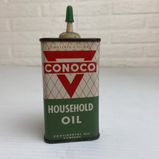 Vintage Conoco Household Oil 4 Ounce Tin picture