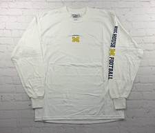 Vintage University Of Michigan BIG HOUSE T Shirt Mens Large Football Wolverines picture
