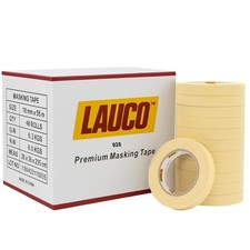 LAUCO 928 Automotive Refinish Masking Beige Tape Case of 48 Rolls, Size 18 x picture