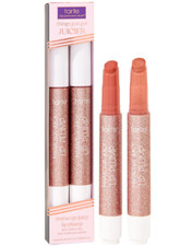 Tarte Maracuja Juicy Lip Plump Duo Dahlia & Rosy Copper Shimmer Glass Full Size picture