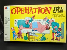 Vintage Operation Board Game MB 1965 Doctor INcomplete Works Great picture