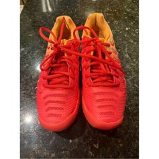 Asics Gel-Resolution 7 Womens Tennis Shoes Red Orange E751Y Size 7 picture