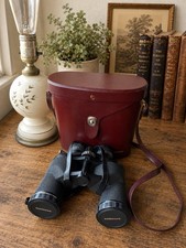 Vintage Oshman’s 8-17x40 Zoom Binoculars BAK-4 Japan Model 5001B w/ Case picture