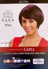 Saga 100% Remy Human Hair Wig CAPLI picture