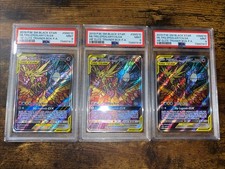 2019 Pokemon SM Black Star Promo Moltres & Zapdos & Articuno GX SM210 PSA 9 🔥 picture