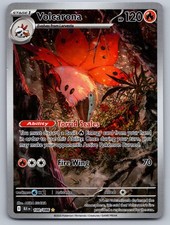 Volcarona 100/086 Holo Illustration Rare Black Bolt Pokemon Near Mint picture