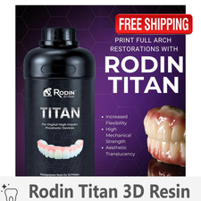 Dental 3D Resin Rodin Titan Ceramic Nanohybrid, 0M1,  0M3, A1, A2, A3, B1, C2 picture