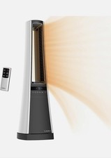 Lasko 1500W Air Logic Bladeless Electric Tower Space Heater with Remote | AW300 picture
