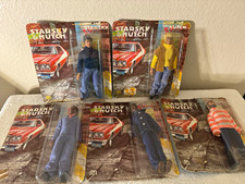 Vintage Mego Starsky & Hutch 5-Figure Set Starsky Hutch Huggy Dobey Chopper picture
