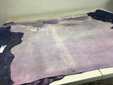 Cowhide hair on leather. 30 Square feet very unique made in Italy. picture