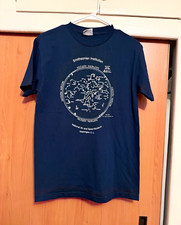 Vintage 1987 Air & Space Museum Graphic Tee Blue Men’s S cotton institutions  picture